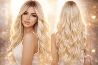 ✨ باروكة نصف طبيعي- جمال طبيعي وإطلالة ساحرة! 💁‍♀️🌟